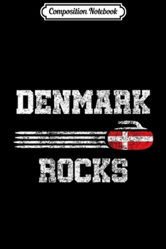 Composition Notebook: Vintage Denmark Rocks Curling Danish Curlers Gift Premium  Journal/Notebook Blank Lined Ruled 6x9 100 Pages