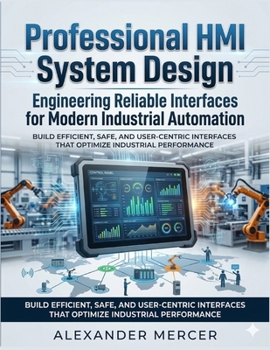 Paperback Professional HMI System Design: Engineering Reliable Interfaces for Modern Industrial Automation Book