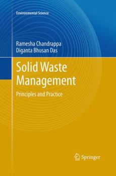 Paperback Solid Waste Management: Principles and Practice Book