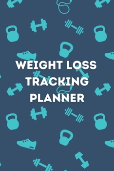 Paperback Weight Loss Tracking Planner Book