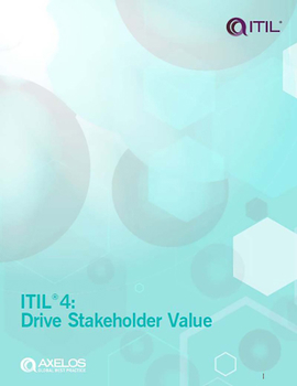 Paperback Itil 4: Drive Stakeholder Value Book