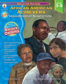 Paperback African American Achievers, Grades 3 - 5: High-Interest Nonfiction Book