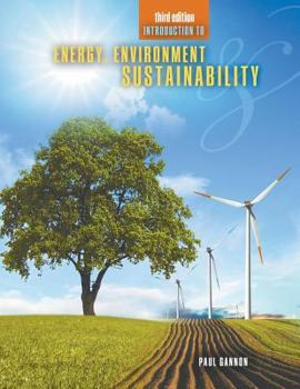 Paperback Introduction to Energy, Environment, and Sustainability Book