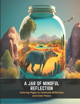 Paperback A Jar of Mindful Reflection: Coloring Pages to Cultivate Reflection and Inner Peace Book