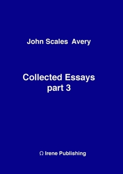 Paperback Collected Essays 3 Book