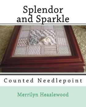 Paperback Splendor and Sparkle: Counted Needlepoint Book