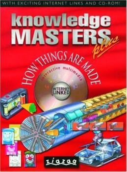 Paperback Knowledge Masters Plus: How Things Are Made [With CDROM] Book