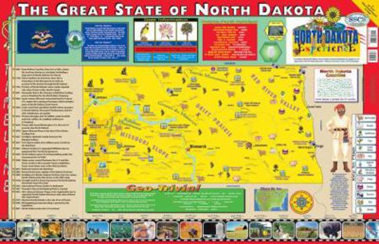Misc. The North Dakota Experience Poster/Map! Book