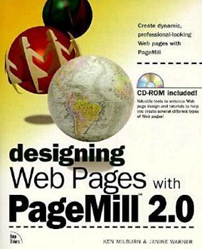 Paperback Designing Web Pages with PageMill 2.0: With CDROM Book