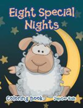 Paperback Eight Special Nights Coloring Book