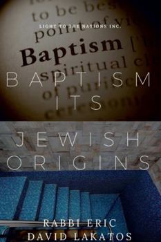 Paperback Baptism Its Jewish Origins Book