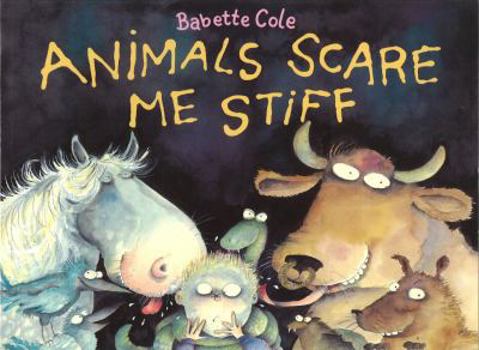 Paperback Animals Scare Me Stiff Book