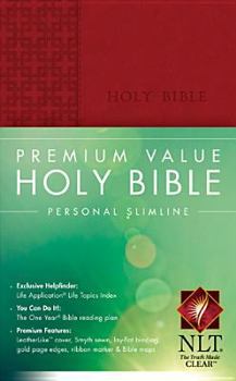 Imitation Leather Personal Slimline Bible-NLT Book