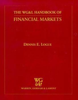 Paperback Warren, Gorham, & Lamont Handbook of Financial Markets Book