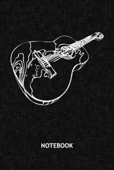 NOTEBOOK: Guitar Player Note Book Grid-lined 6x9 - Instruments Journal A5 Gridded - Instrumentalist Planner Rock Music 120 Pages SQUARED - Vintage ... Soft Cover - Concert Band Birthday Present