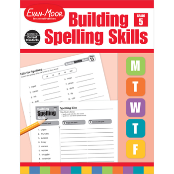 Paperback Building Spelling Skills, Grade 5 Teacher Edition Book