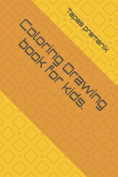 Paperback Coloring Drawing book for kids. Book