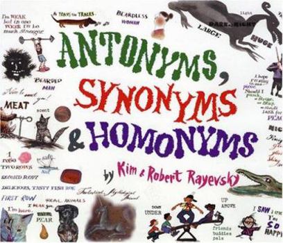 Hardcover Antonyms, Synonyms & Homonyms Book