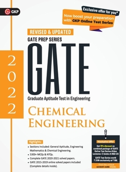 Paperback Gate 2022: Chemical Engineering - Guide Book