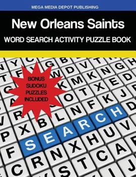 New Orleans Saints Word Search Activity Puzzle Book