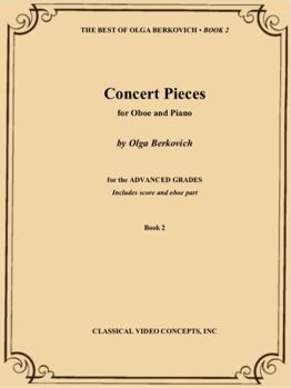 Paperback Concert Pieces for Oboe and Piano Book 2 Book