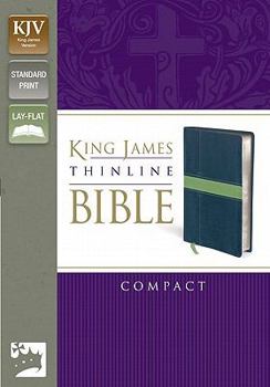 Imitation Leather Thinline Bible-KJV-Compact [Large Print] Book