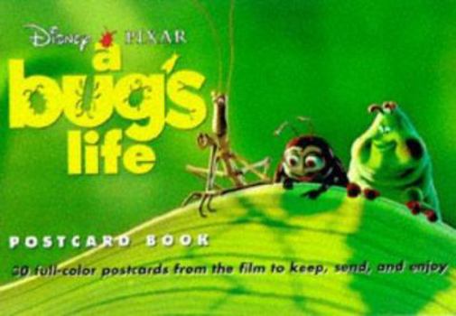 Paperback A Bug's Life Postcard Book: 30 Full-Color Postcards from the Film to Keep, Send, and Enjoy Book
