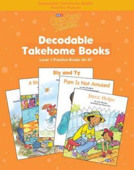 Paperback Open Court Reading - Practice Decodable Takehome Blackline Masters (Books 49-97 )(1 Workbook of 48 Stories) - Grade 1 Book