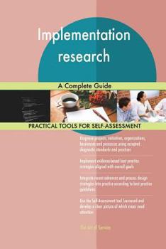 Paperback Implementation research A Complete Guide Book