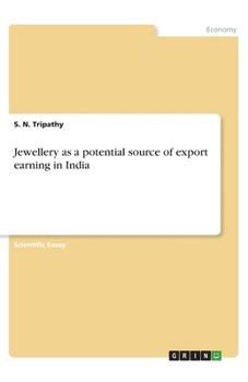 Paperback Jewellery as a potential source of export earning in India Book