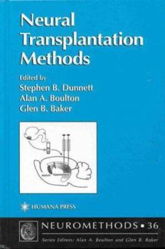 Hardcover Neural Transplantation Methods Book