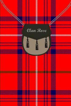Clan Rose Tartan Journal/Notebook