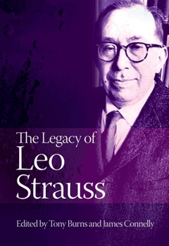 Paperback The Legacy of Leo Strauss Book