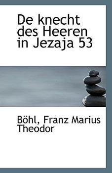 Paperback de Knecht Des Heeren in Jezaja 53 Book