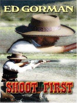 Hardcover Shoot First [Large Print] Book