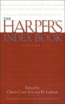 Paperback The Harper's Index Book Volume 3 Book