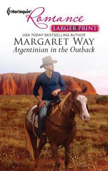 Mass Market Paperback Argentinian in the Outback [Large Print] Book