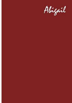 Abigail: Collectible Notebook