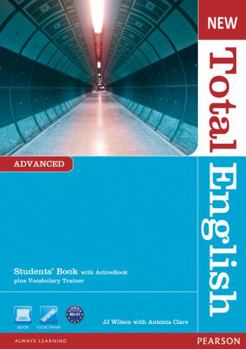 Paperback New Total English Advanced Students' Book with Active Book Pack Book