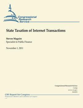 Paperback State Taxation of Internet Transactions Book