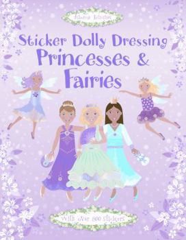 Paperback Princesses and Fairies [With Over 800 Stickers] Book