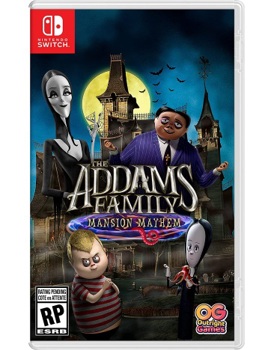 Game - Nintendo Switch The Addams Family: Mansion Mayhem Book