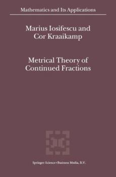 Paperback Metrical Theory of Continued Fractions Book