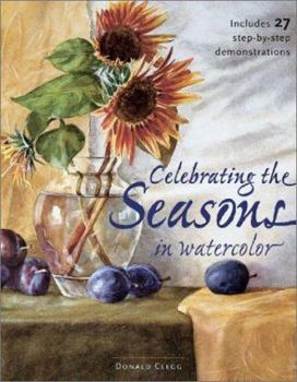 Hardcover Celebrating the Seasons in Watercolor Book