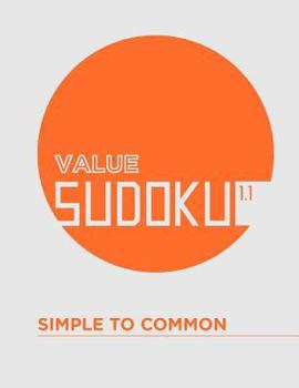 Paperback Value Sudoku 1.1: Simple to Common Book