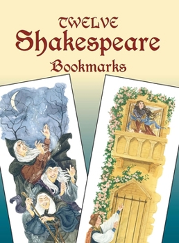 Paperback Twelve Shakespeare Bookmarks Book