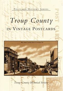 Paperback Troup County in Vintage Postcards Book