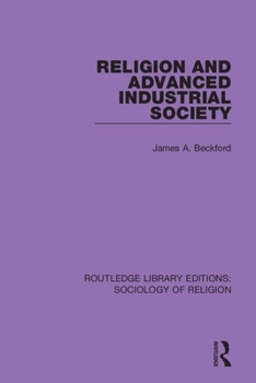 Paperback Religion and Advanced Industrial Society Book