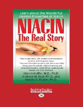 Paperback Niacin: The Real Story (Large Print 16pt) [Large Print] Book