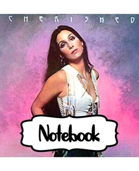 Notebook: Cher American Singer Goddess of Pop The Folk Rock Husband-Wife Duo Sonny & Cher One Of The Best-Selling Music Artists, Large Notebook for ... Man, Woman Paper 7.5 x 9.25 Inches 110 Pages.